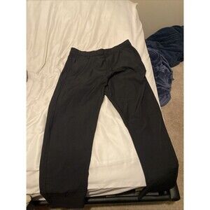 Marc NEW‎ YORK Mens 32/34 Black  Business Pants